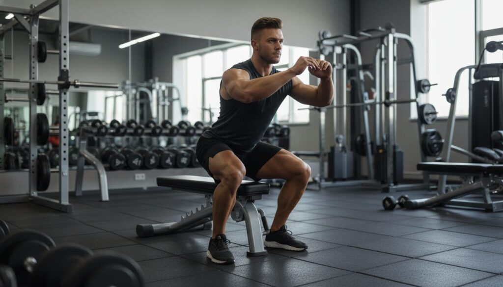 découvrez la technique complète pour maîtriser le squat bulgare et améliorer votre force et équilibre. guide détaillé pour une exécution parfaite et sécurisée.