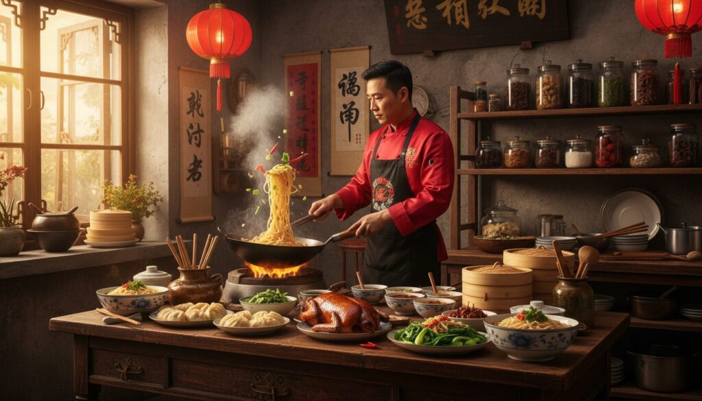 Guide complet de la cuisine chinoise traditionnelle avec recettes astuces et culture