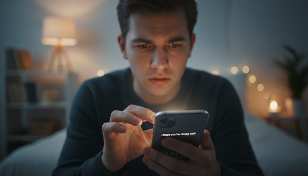 Mon ex m’écrit « j’espère que tu vas bien » : comment interpréter ce message et quelle réponse adopter ?