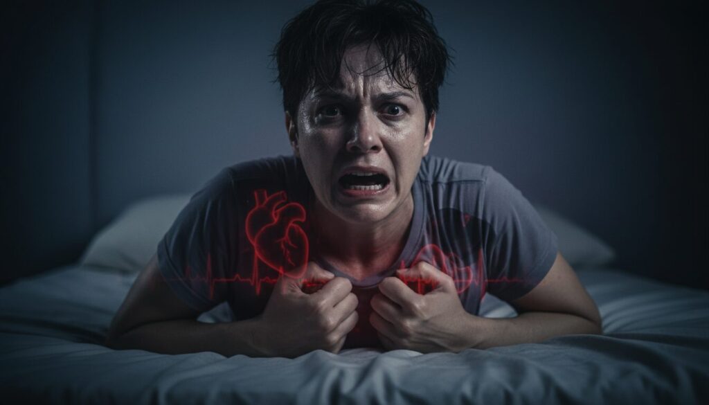 Rêver d’une crise cardiaque : décryptage et signification de ce cauchemar intense